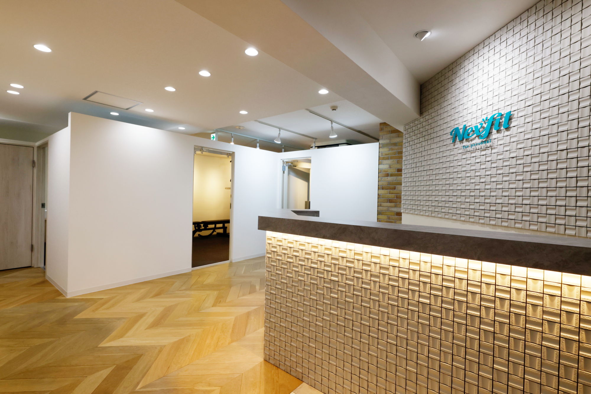 Nexfit for Personal 受付エントランス