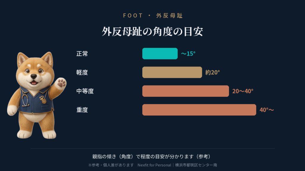 外反母趾はなぜ起こる？角度の目安とケアの考え方｜センター南